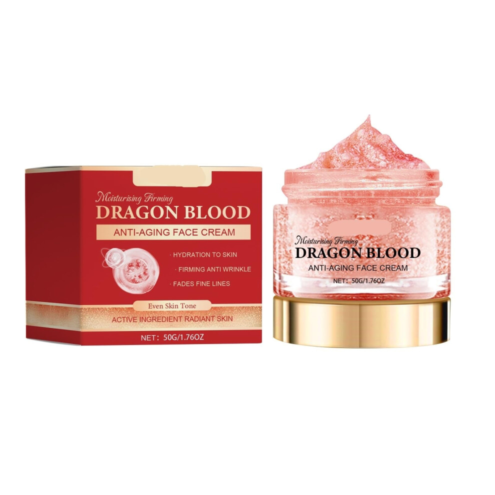 Cream Dragon's Blood Moisturizer Antiaging Face For Fine Lines Pores Firming And Brightening 1Pc