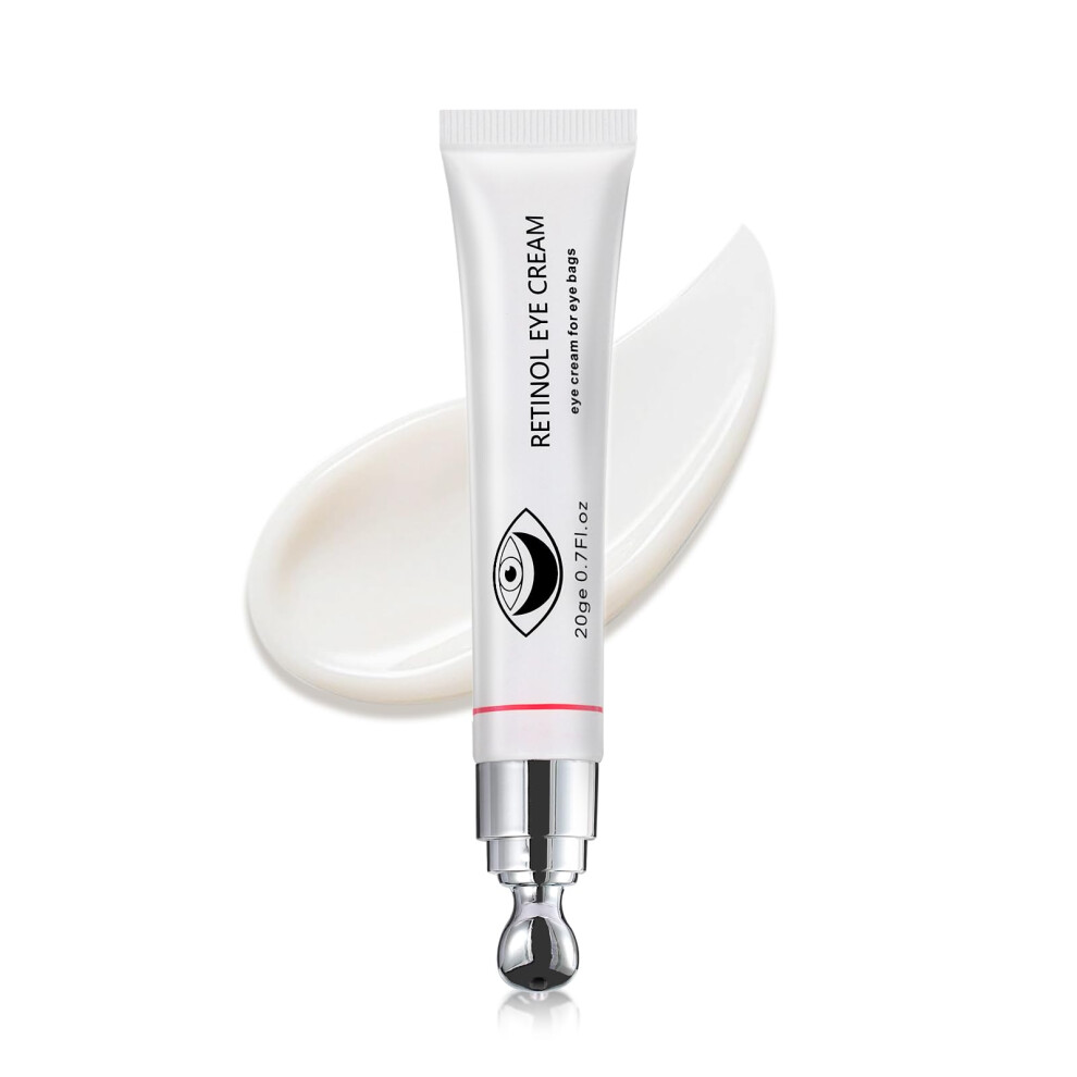 Cream/Dark Anti Aging Eye With Retinol And Vitamin C For Circles, Puffiness, Wrinkles, 0.7 Oz