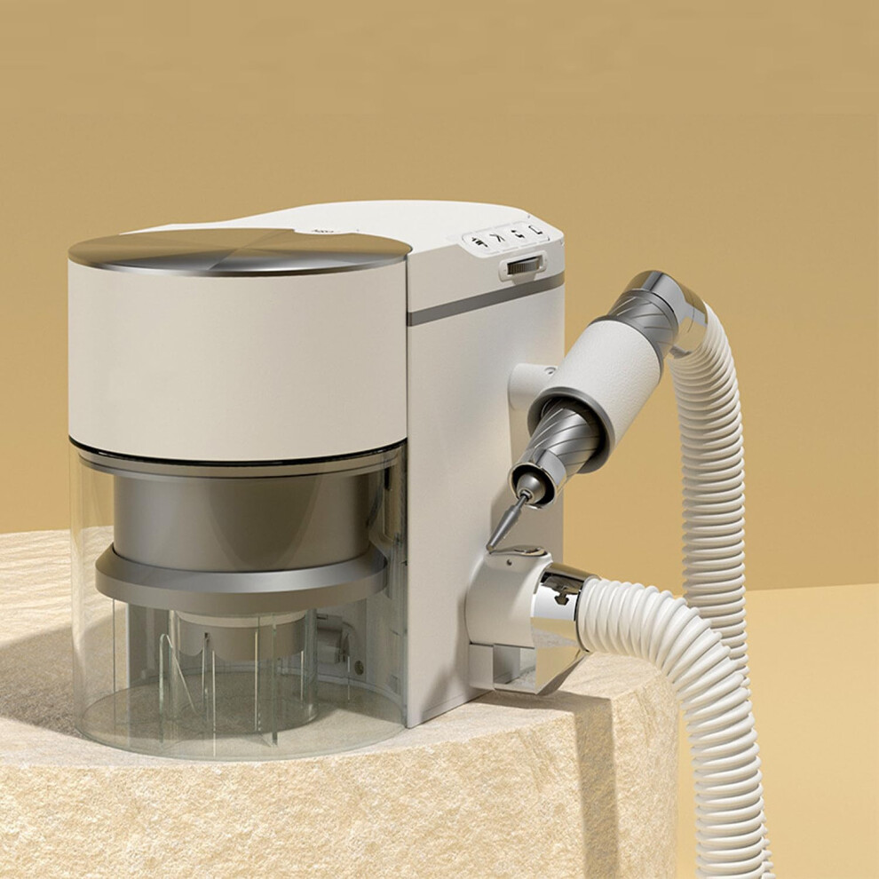 Professional 2in1 Nail Drill and Dust Collector, 30,000 RPM Electric Nail File for Salon and Home