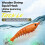 Fishing Lures Jig Hook Shrimp Lure Baits-Five large flat five 5