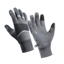 Cold Proof Gloves Reinforced Stitching Wind-grey A0093