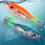 Fishing Lures Jig Hook Shrimp Lure Baits-Five large flat five 7