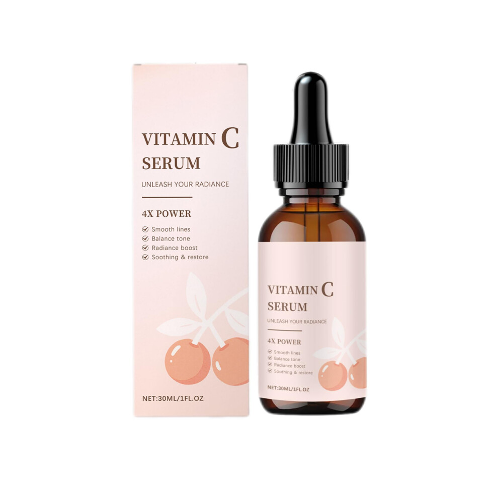 Dark Vitamin C And Retinol Night Serum For Face, Anti Aging With Hyaluronic Acid, Spot And Wrinkle Reduction