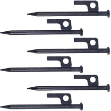 6 Stück Outdoor-Camping-Sandpfähle, schwere-15 cm