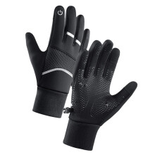 Thermo-Touchscreen-Skihandschuhe, wasserdichte,-Schwarz A0093