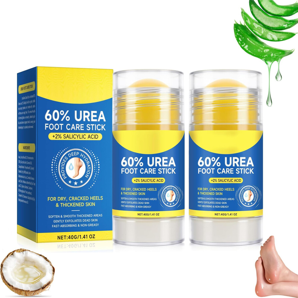 Cream 60% Urea Foot Stick With Salicylic Acid For Cracked Heels And Callus Remover