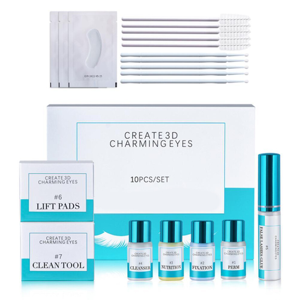 Gentle Formula Lash Lift Set, Suitable For Sensitive Eyes With Non Toxic Ingredients, Reusable Lash Tools For Multiple Applications With Durable And