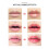 Δοχεία lip gloss με παγωμένα χρώματα για απαλό φινίρισμα με αερογράφο, διάφανα 4