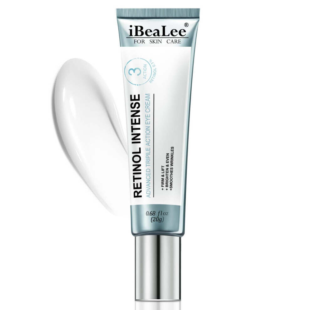 Cream/Dark Retinol Eye For Circles And Wrinkles Â Antiaging Treatment With Hyaluronic Acid 0.68Oz