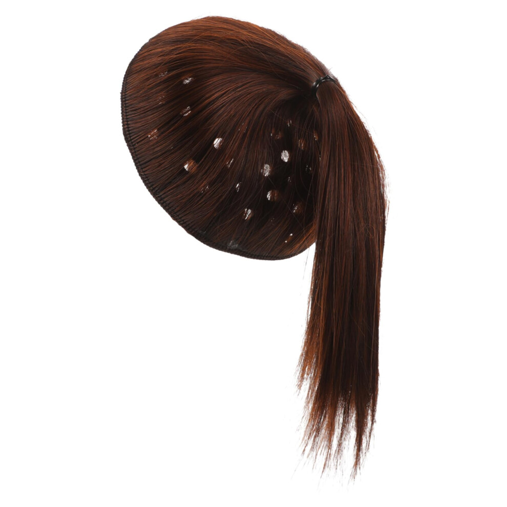 Hair Bun Maker for Thinning Hair with Seamless Volume Pad Topper, Instant Lift for Women