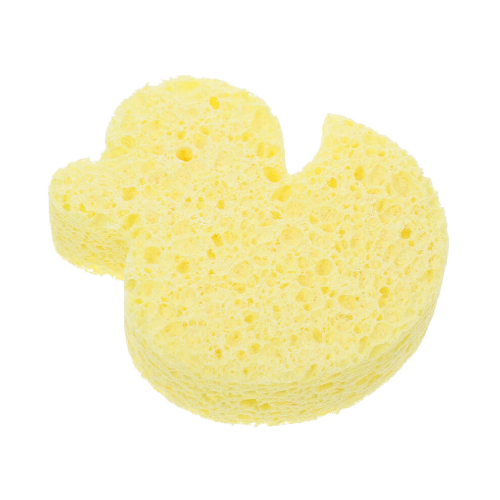 Newborn Bath Sponge Ultra Soft Cartoon Pad with  Absorbency for Gentle Baby Bathing