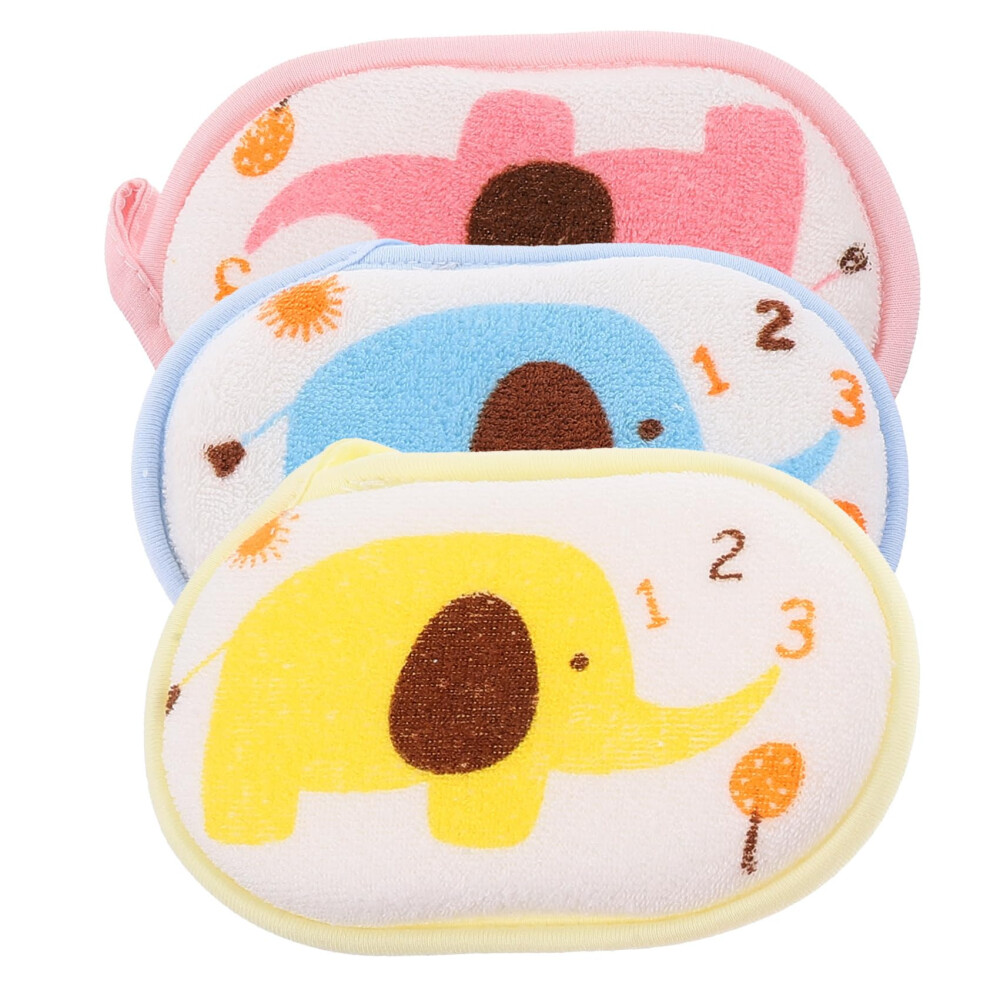 Baby Bath Towel Set with Gentle Cotton Comfort and Cute Elephant Design for Newborns