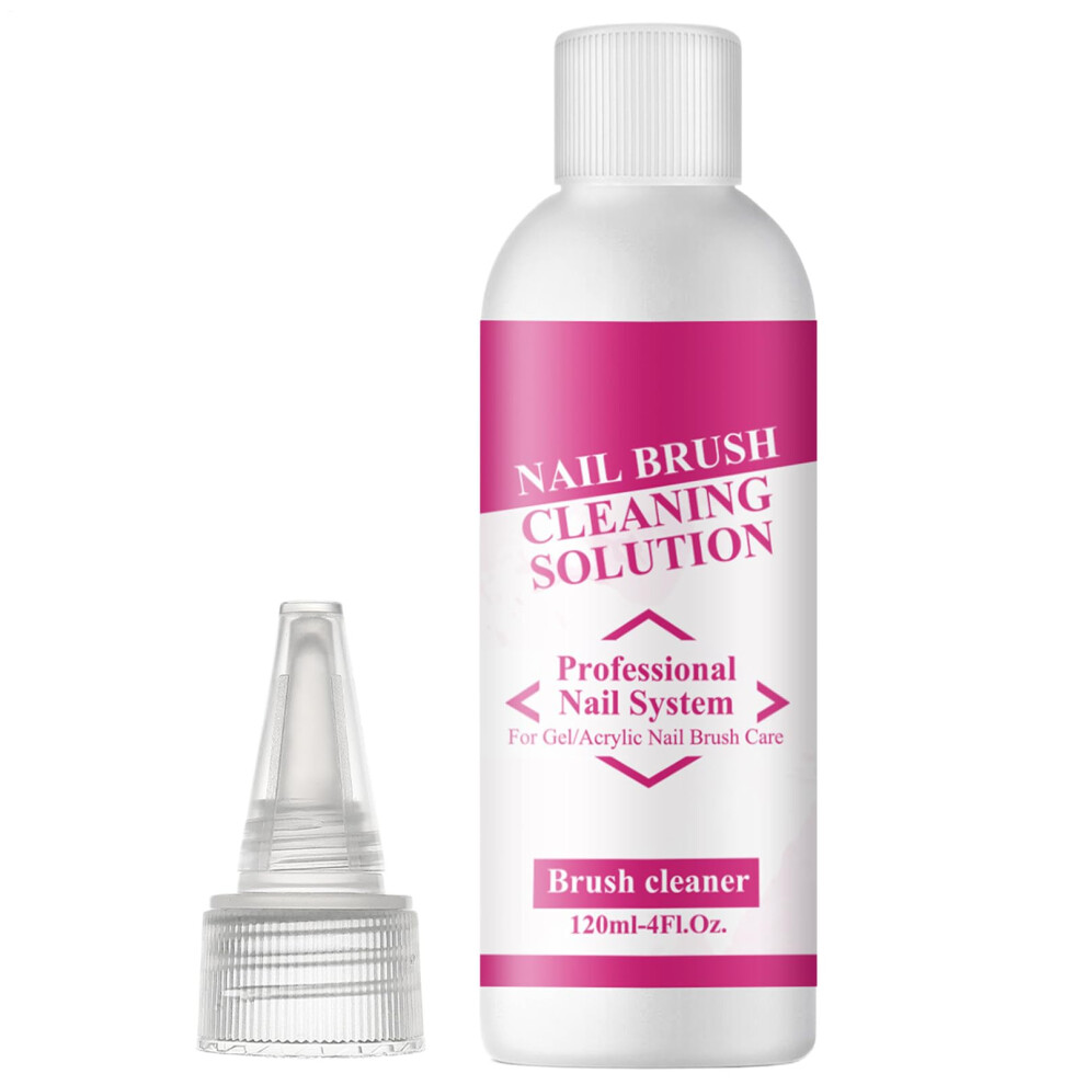 Nail Slip Solution 120ml for Poly Gel â Smooth Application and Easy Brush Cleaning