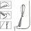 Replacement Probe Sensor PT1000 Thermocouple Meat Probe White Compatible with Pellet Grills 5