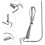 Replacement Probe Sensor PT1000 Thermocouple Meat Probe White Compatible with Pellet Grills 2