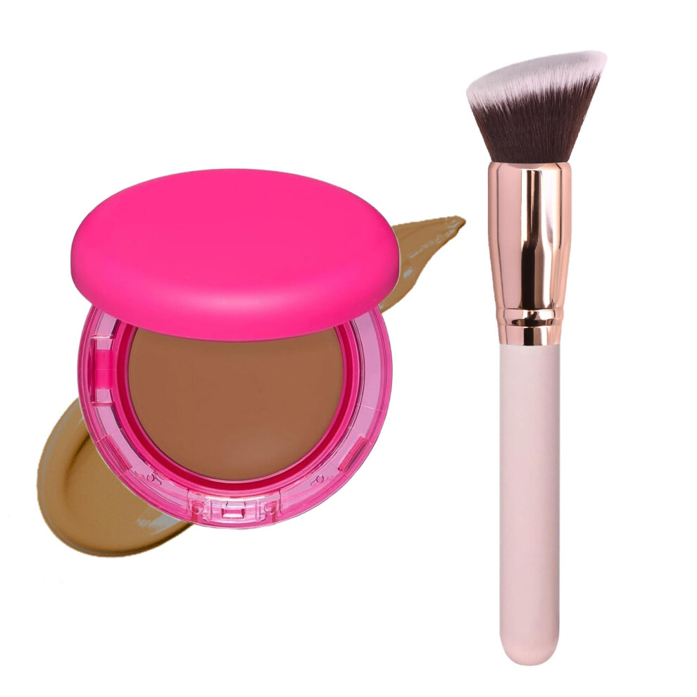 Hydrating Foundation for Mature Skin Cocoa with Peptides, Buildable Coverage and Deep Hydration