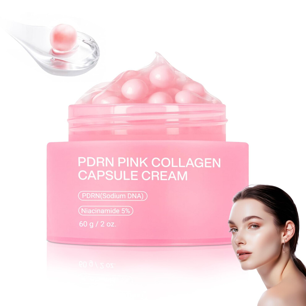 Cream Collagen Capsule With Adjustable Hydration And Niacinamide For All Skin Types