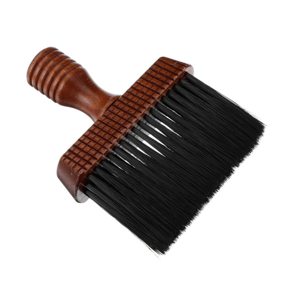 Professional Barber Neck Duster Brush with NoHair Retention Design and Gentle Skin Contact