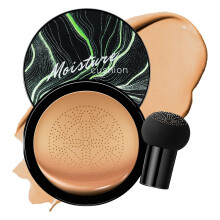 Full Coverage Cushion Foundation BB Cream, Long Lasting Moisturizing for All Skin Types, Medium