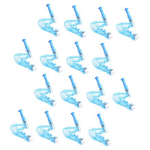 Disposable Ear Piercing Tool Kit Painless Compact Device for Safe Self Piercing Sky Blue