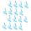 Disposable Ear Piercing Tool Kit  Painless Compact Device for Safe Self Piercing Sky Blue 1
