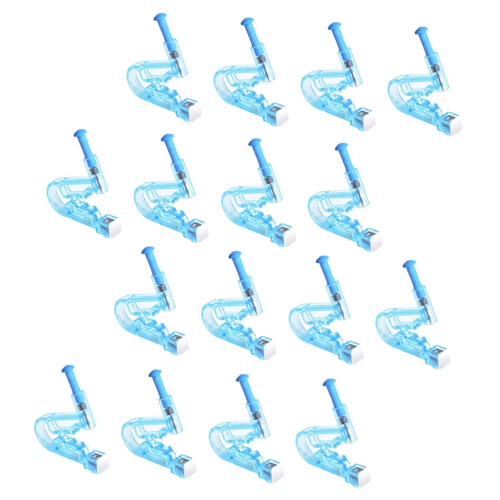 Disposable Ear Piercing Tool Kit  Painless Compact Device for Safe Self Piercing Sky Blue