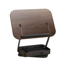 Adjustable Book Holder Foldable 360 Degrees Rotating Riser Holder For Cookbooks Laptops Tablets Recipes Desk