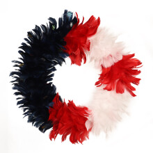 Creative Home Decoration With Bright Color Feathers, Lightweight And Easy To Hang, Suitable For Multiple Patriotic Holidays, Add Charm To Your Spaces