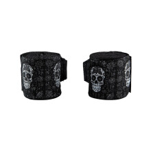 (4.5m) Venum Skull Handwraps - Santa Muerte