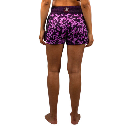 (Large) Venum Iris Muay Thai Shorts - Plum/pink 1