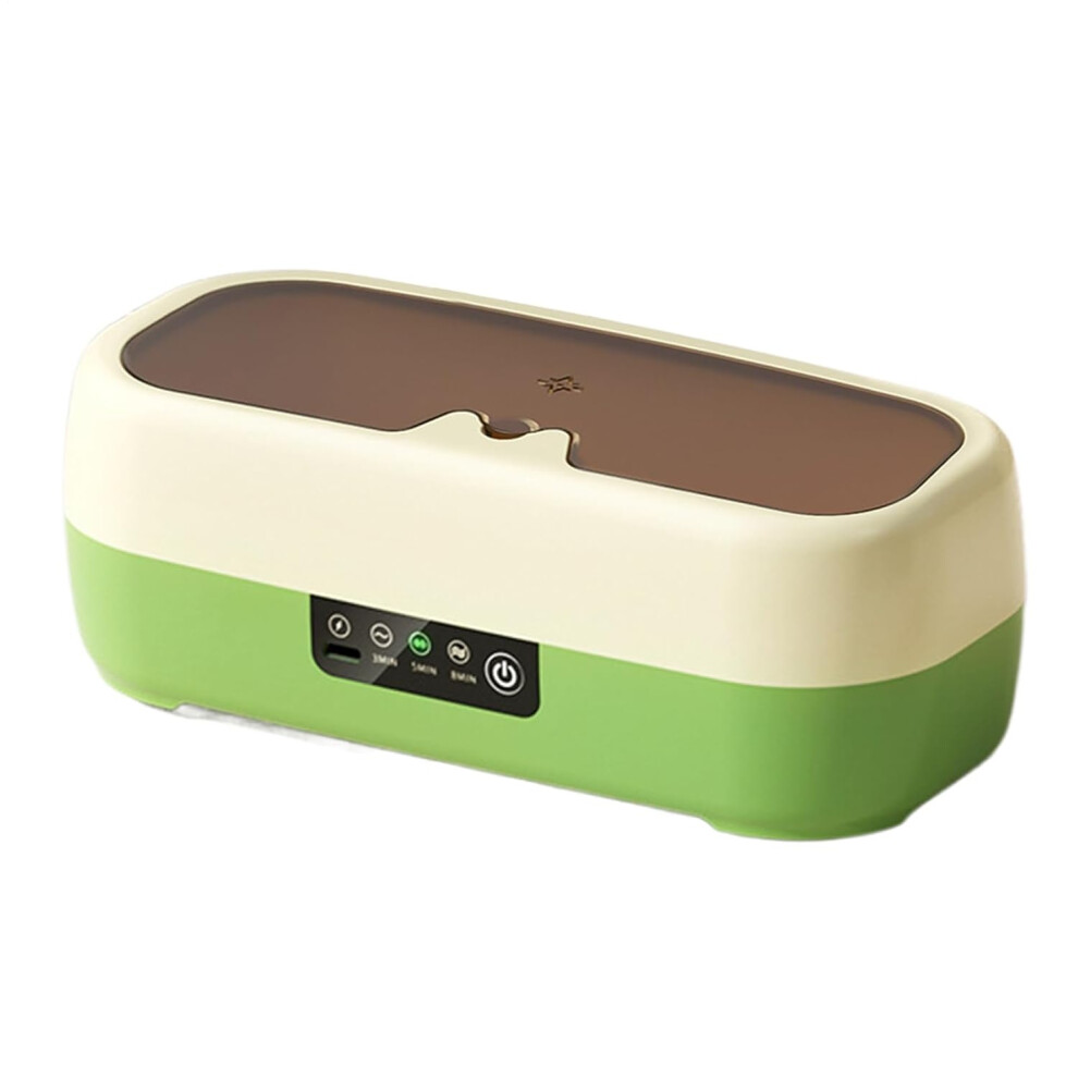 Chronus Green Ultrasonic Jewelrys Cleaner - Professional Electric Jewelry Cleaners | Professionals Ultrasonic(Green)