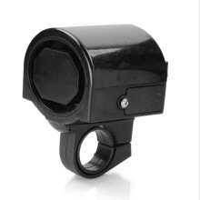 Mini Plastic Bicycle Bike Cycle Ultra-Loud Electronic Bell Ring Horn(Black)