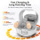 Hearing Aids - Rechargeable, Comfortable, and Invisible Hearing Devices with Easy Operation(White) 2