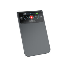 Voice Recorder AI GPT DeepSeek Translator 256 Languages and Transcription - 64GB (Black)