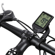 Bike Speedometer and Odometer Wireless Waterproof Bicycle Computer with Touch Sensor Switch(Black)