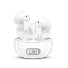 Hearing Aids for Mild to Moderate Loss, Ergonomic Fit & Instant Use No App, 32-Channel DSP Noise(White)