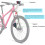Bike Computer, Wireless Bicycle Speedometer Bike Odometer Cycling Multi Function Waterproof(Black) 5