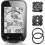 Computer Wireless, 2.6'' LCD Display 40H Rechargeable Waterproof Cycling Computer Bluetooth ANT+(Black) 1
