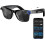 Smart Glasses AI Translator 27 Languages with 8MP Camera(Black) 2