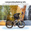 Bike Speedometer and Odometer Wireless Waterproof Bicycle Computer with Touch Sensor Switch(Black) 5