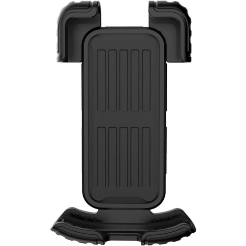 Push-Release Motorcycle Mountain Bike Navigation Bracket (bidirectional Linkage Metal Version)(Black) 2