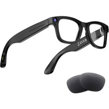 AI Smart Glasses with 8MP Camera 1080P Video Recording Real Time Translation and Voice Assistant(Black)
