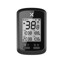 Wireless Bike Computer, GPS Cycling Speedometer and Odometer with Bluetooth and ANT+(Black)