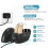 Updated Hearing Aids for Seniors,Rechargeable Hearing Amplifier with Noise Cancelling,Adjustable(Black) 4