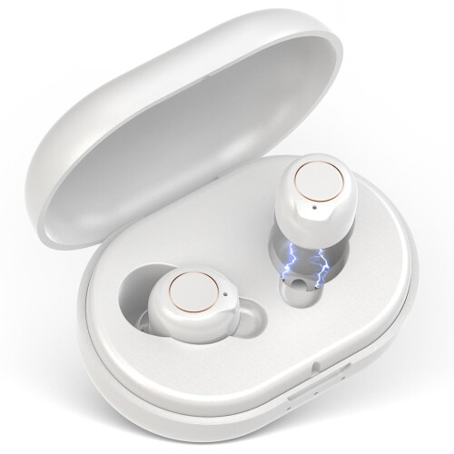 Hearing Aids for Seniors Rechargeable with Intelligence Noise Cancelling, Suitable Crowd(White)