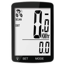 Wireless Bike Computer, 20 Multi-Functions, Real Waterproof Bicycle Speedometer, Cycling Odometer(Black)