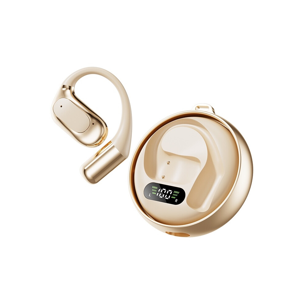 Open-Ear Tws Headphones M114 Â 7G Ultra Hi-Fi Spatial Sound, Low Leakage, Bluetooth 5.4(Yellow) Light/Yellow 6976918091512