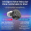 Hearing Aids for Seniors Rechargeable with Intelligence Noise Cancelling, Suitable Crowd(White) 6