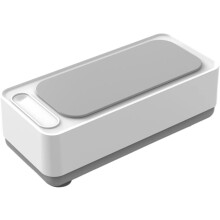 ultrasonic cleaner, Household Portable Eyewear Cleaner, Ultrasonic Cleaner, Jewelry Cleaner(Gray)