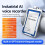 Smart Recorder AI for Badge with Mind Map and Text - 64GB (Blue) 2